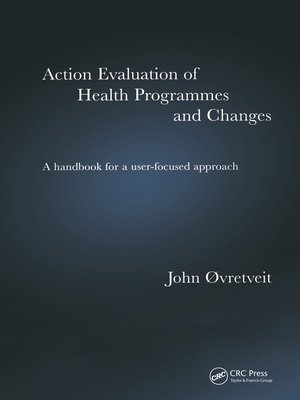 cover image of Action Evaluation of Health Programmes and Changes